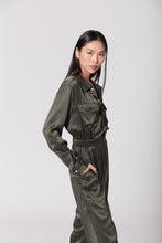 Load image into Gallery viewer, Utility Jumpsuit Long - Olive Green
