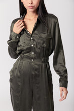 Load image into Gallery viewer, Utility Jumpsuit Long - Olive Green
