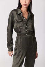 Load image into Gallery viewer, Utility Jumpsuit Long - Olive Green
