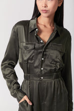 Load image into Gallery viewer, Utility Jumpsuit Long - Olive Green
