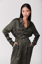 Load image into Gallery viewer, Utility Jumpsuit Long - Olive Green
