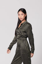 Load image into Gallery viewer, Utility Jumpsuit Long - Olive Green
