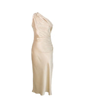 Load image into Gallery viewer, Aria Asymmetric Dress - Charmeuse Silk
