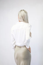 Load image into Gallery viewer, Boyfriend Silk Utility Shirt
