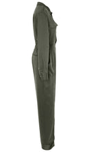 Load image into Gallery viewer, Utility Jumpsuit Long - Olive Green
