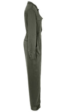 Load image into Gallery viewer, Anaphe Jumpsuit Utility Jumpsuit Long - Olive Green
