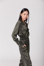 Load image into Gallery viewer, Anaphe Jumpsuit Utility Jumpsuit Long - Olive Green
