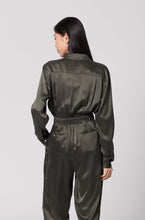 Load image into Gallery viewer, Anaphe Jumpsuit Utility Jumpsuit Long - Olive Green
