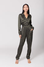 Load image into Gallery viewer, Anaphe Jumpsuit Utility Jumpsuit Long - Olive Green
